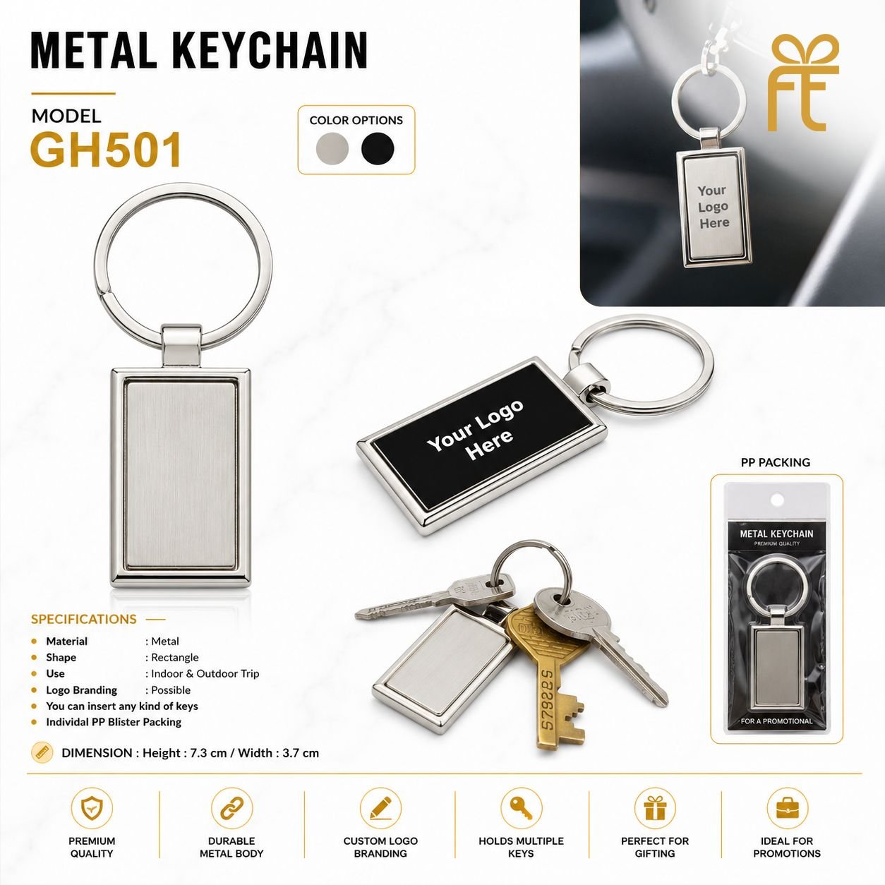 METAL KEYCHAIN 