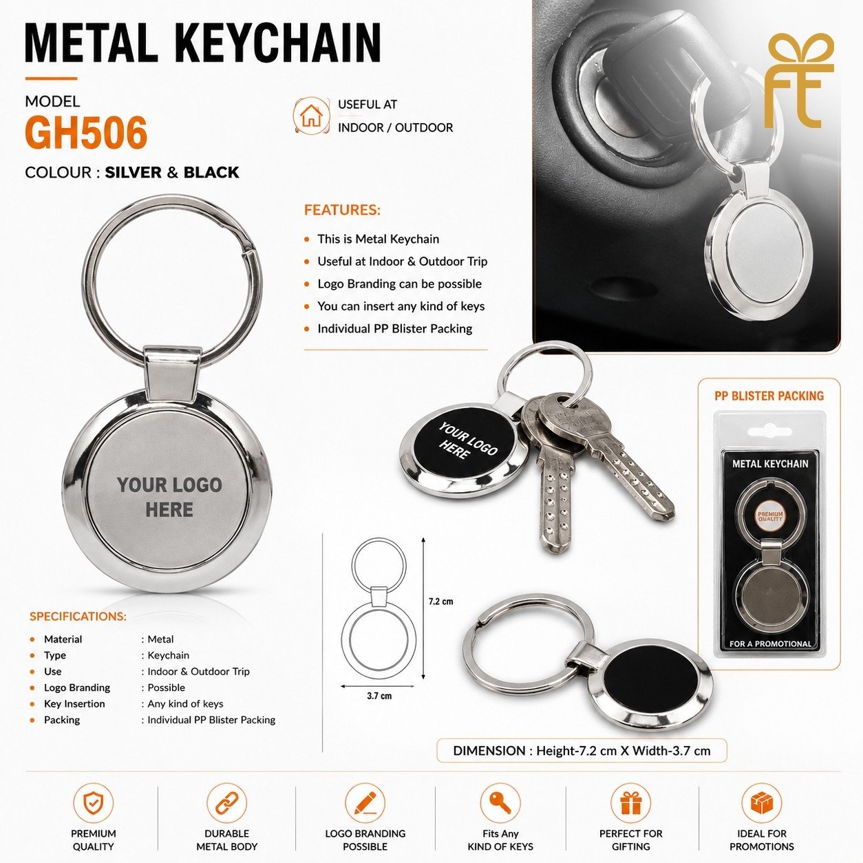 METAL KEYCHAIN