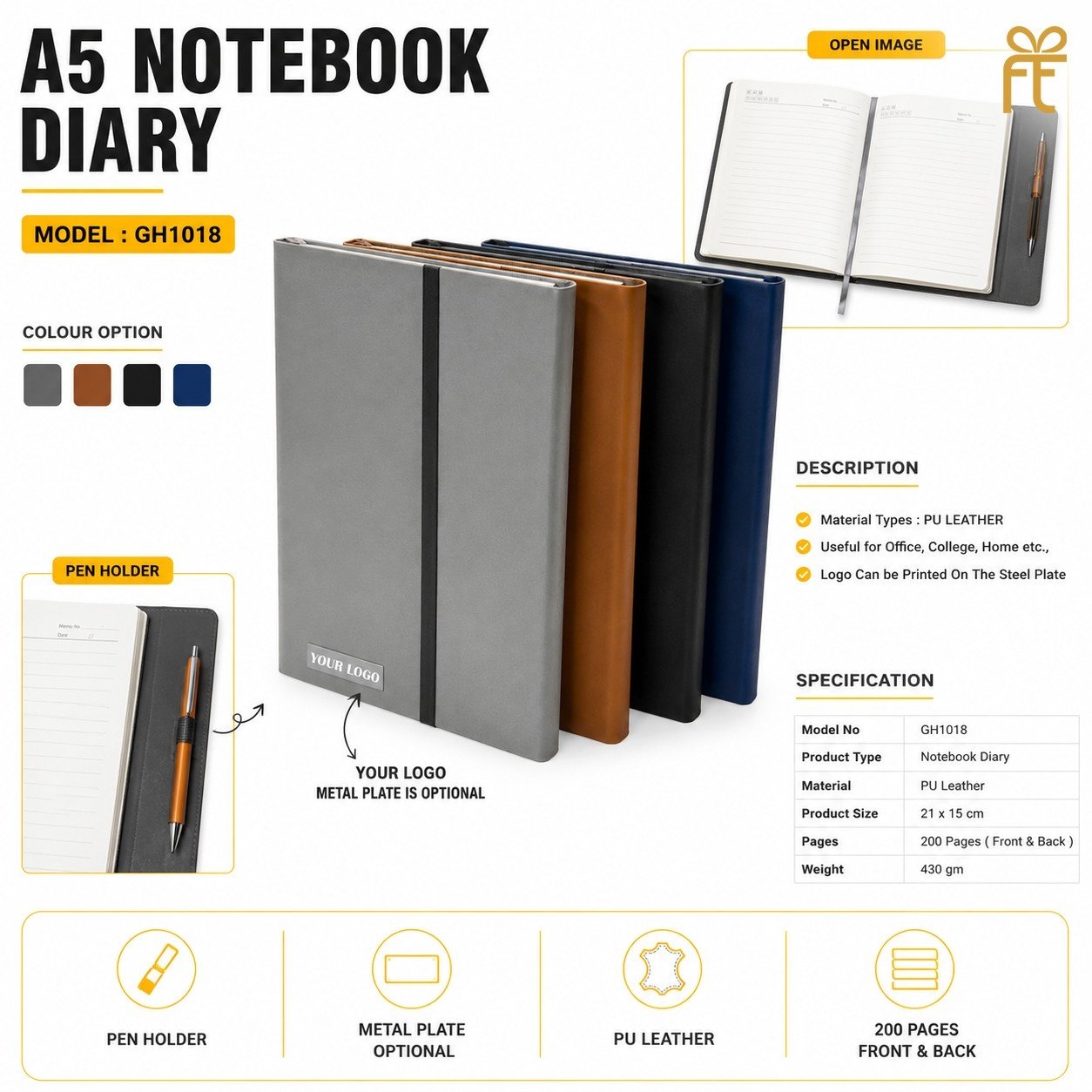 NOTEBOOK DIARY