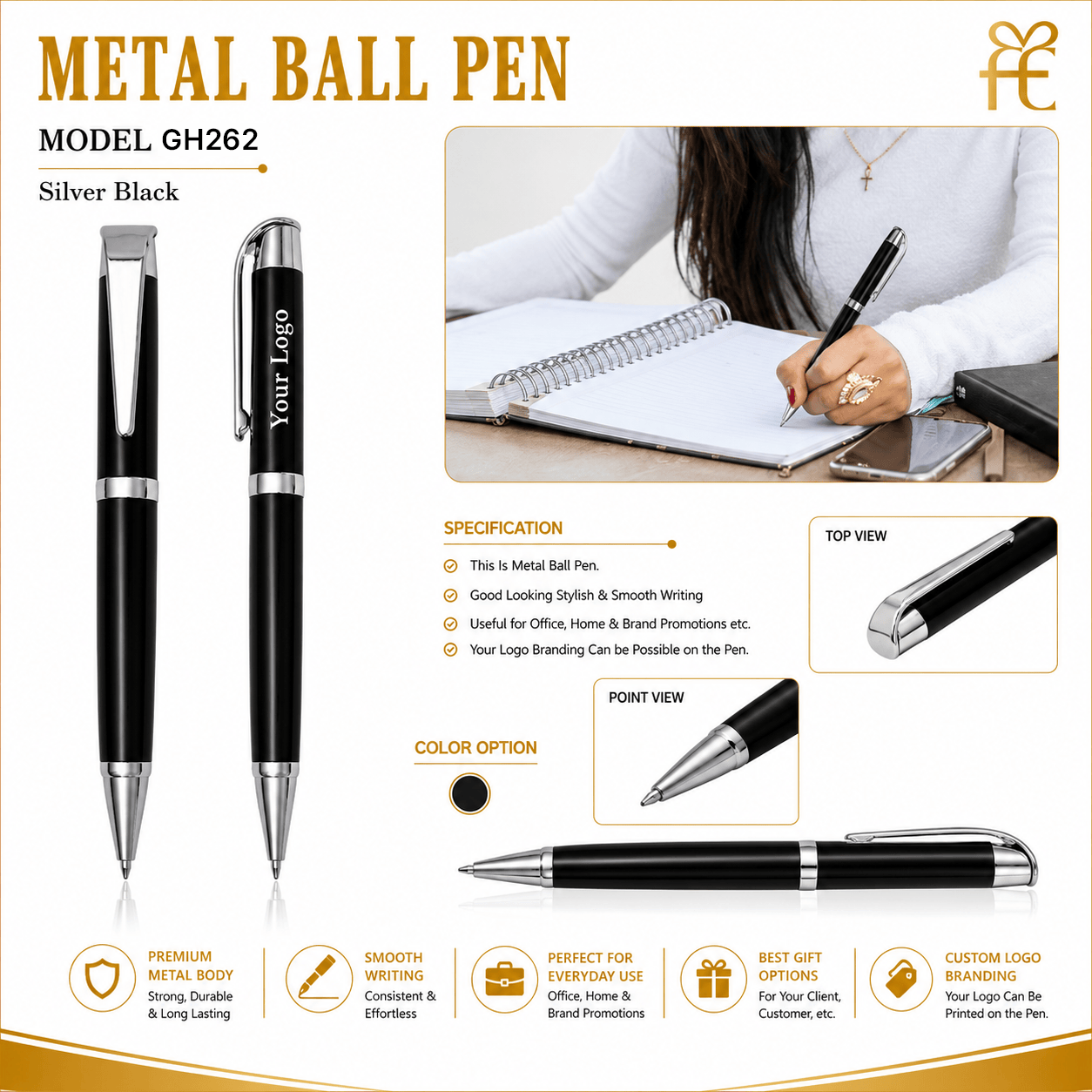 METAL BALL PEN