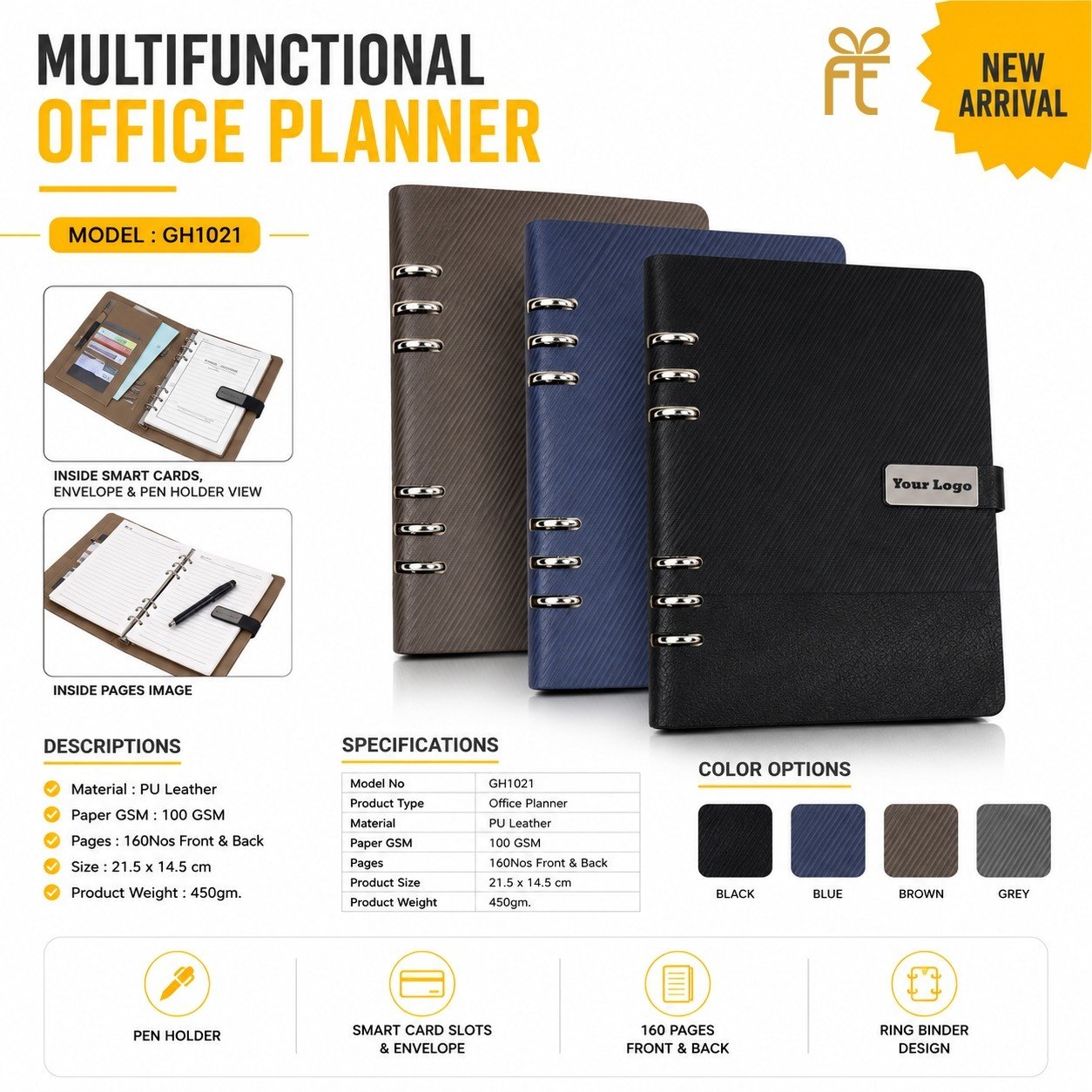 MULTI FUNCTIONAL OFFICE PLANNER