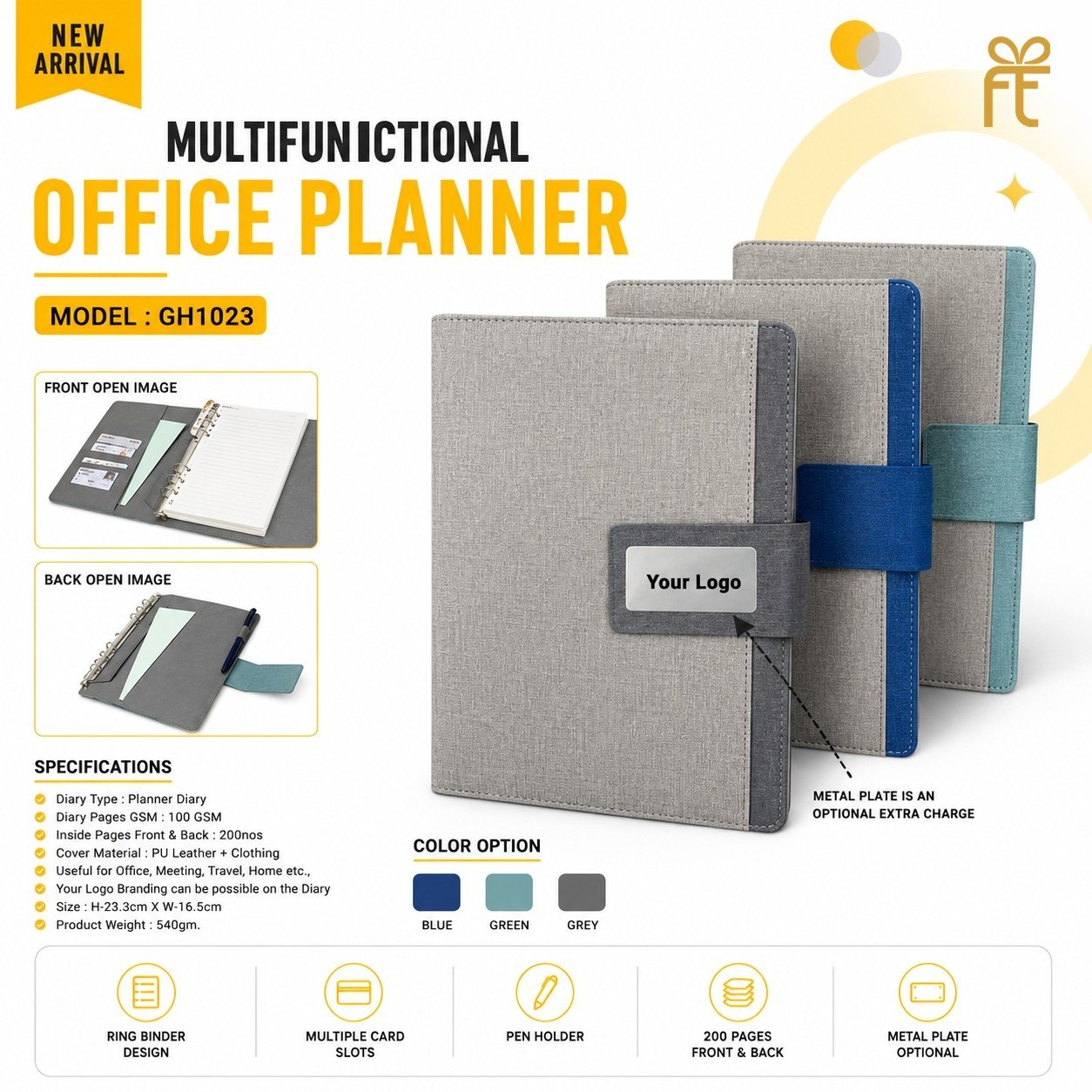 MULTI FUNCTIONAL OFFICE PLANNER