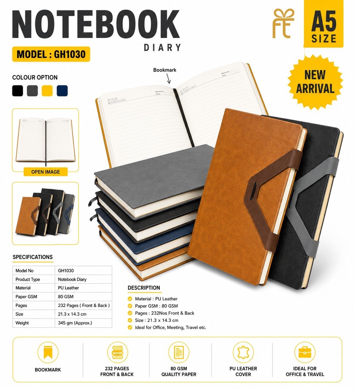 NOTEBOOK DIARY