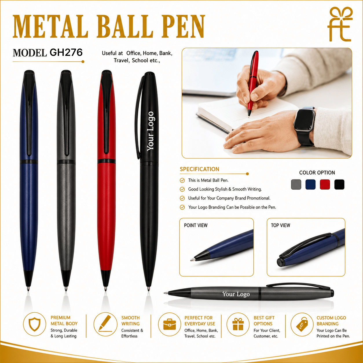 METAL BALL PEN