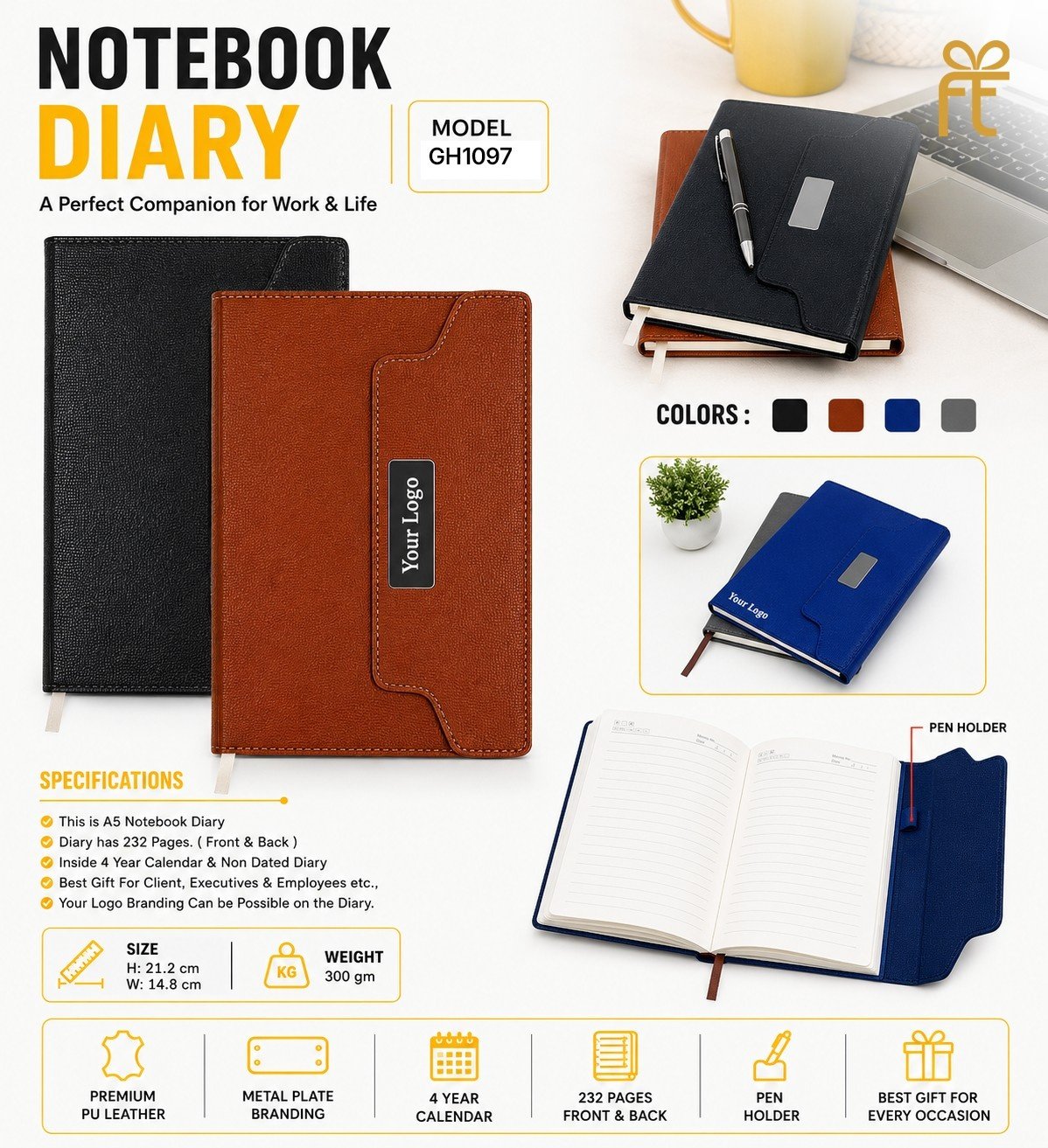 NOTEBOOK DIARY
