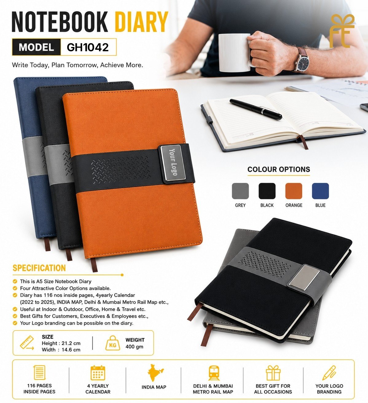NOTEBOOK DIARY