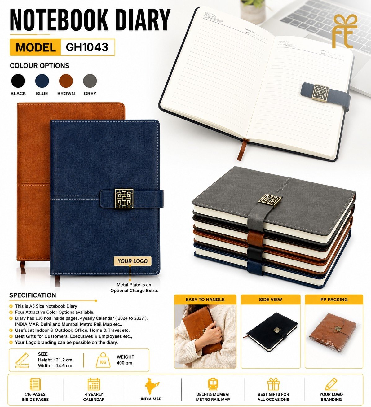 NOTEBOOK DIARY