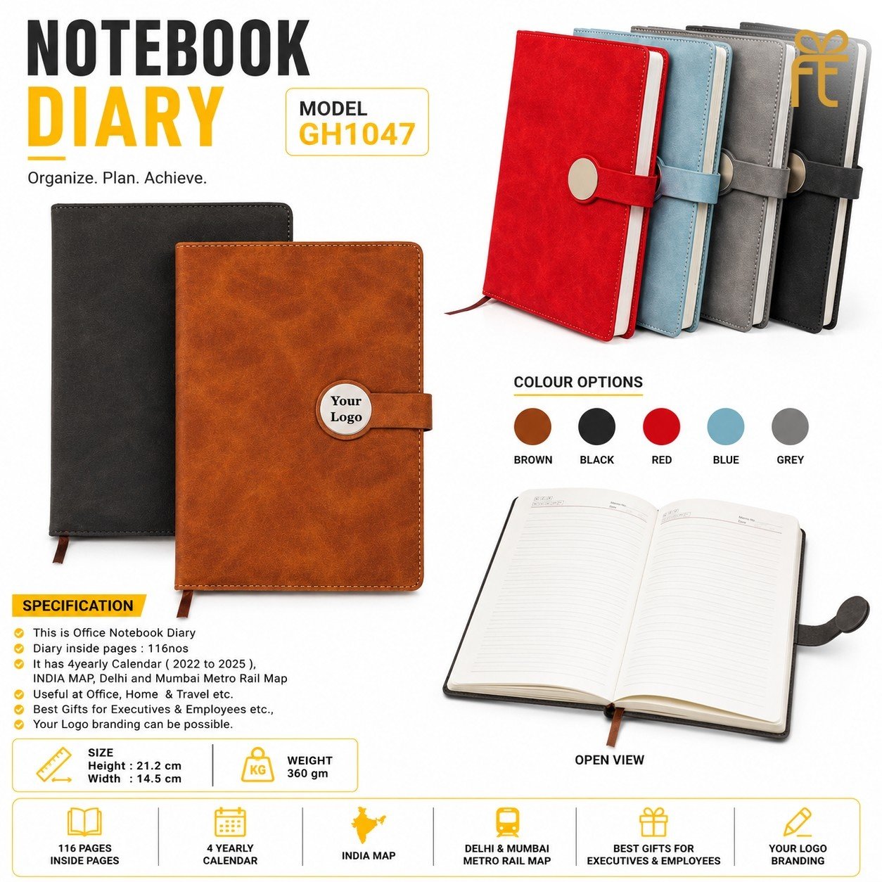 NOTEBOOK DIARY