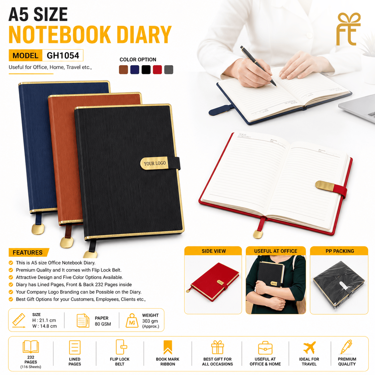 A5 SIZE NOTEBOOK DIARY
