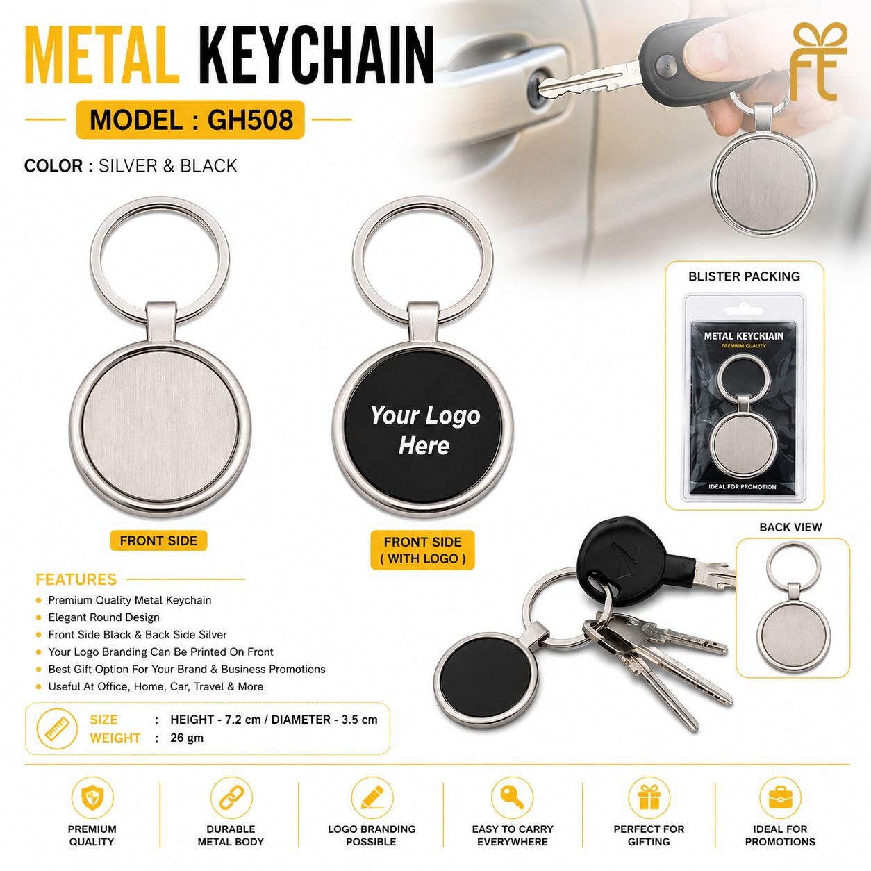 METAL KEYCHAIN