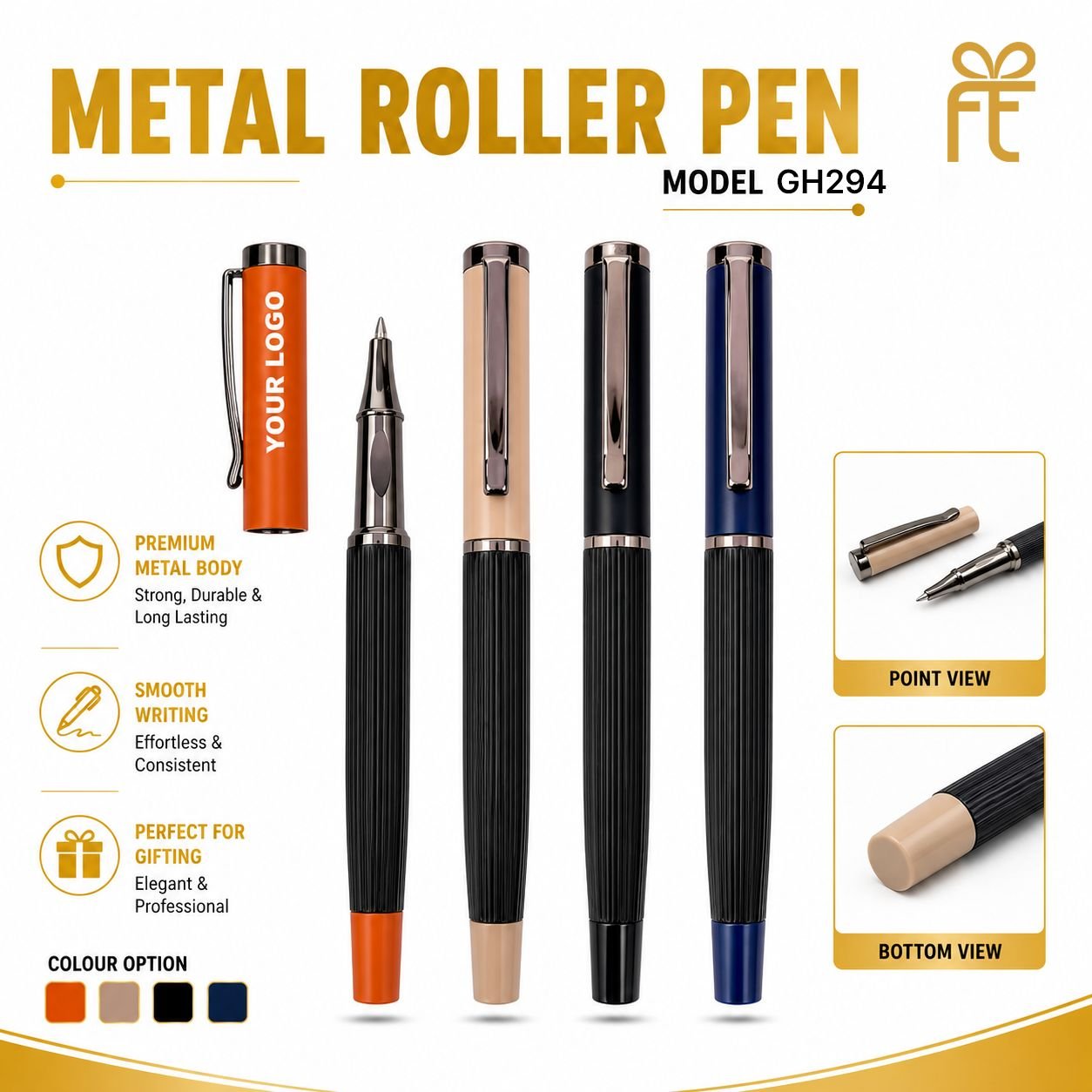 METAL ROLLER PEN