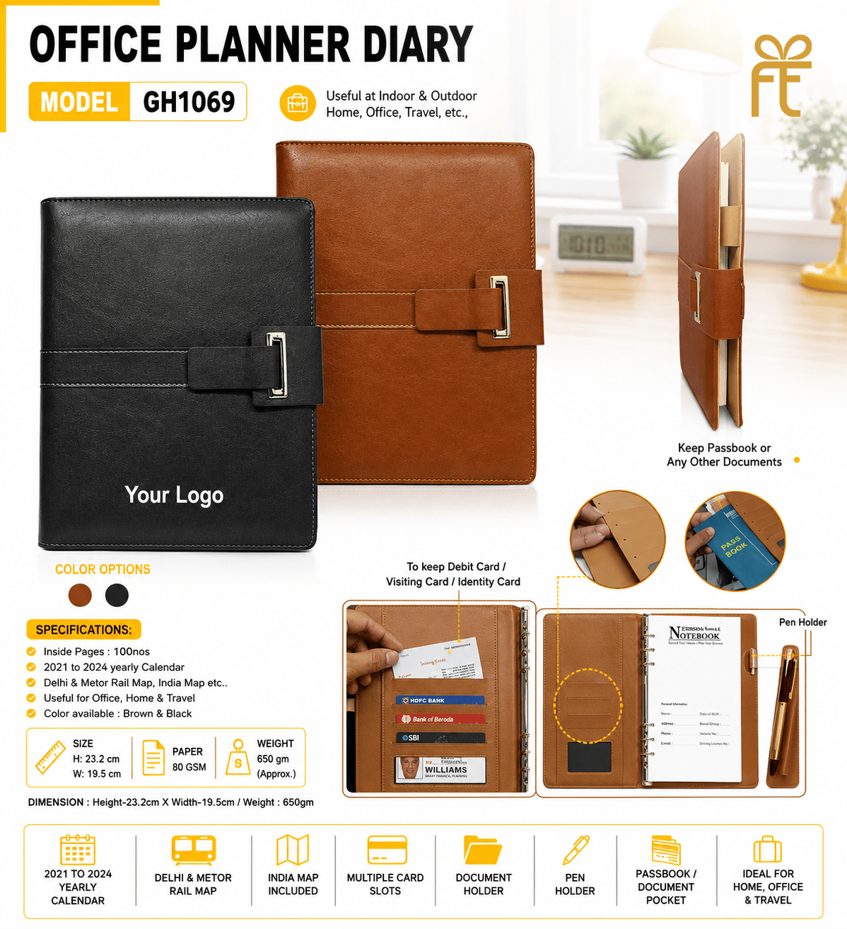 OFFICE PLANNER DIARY