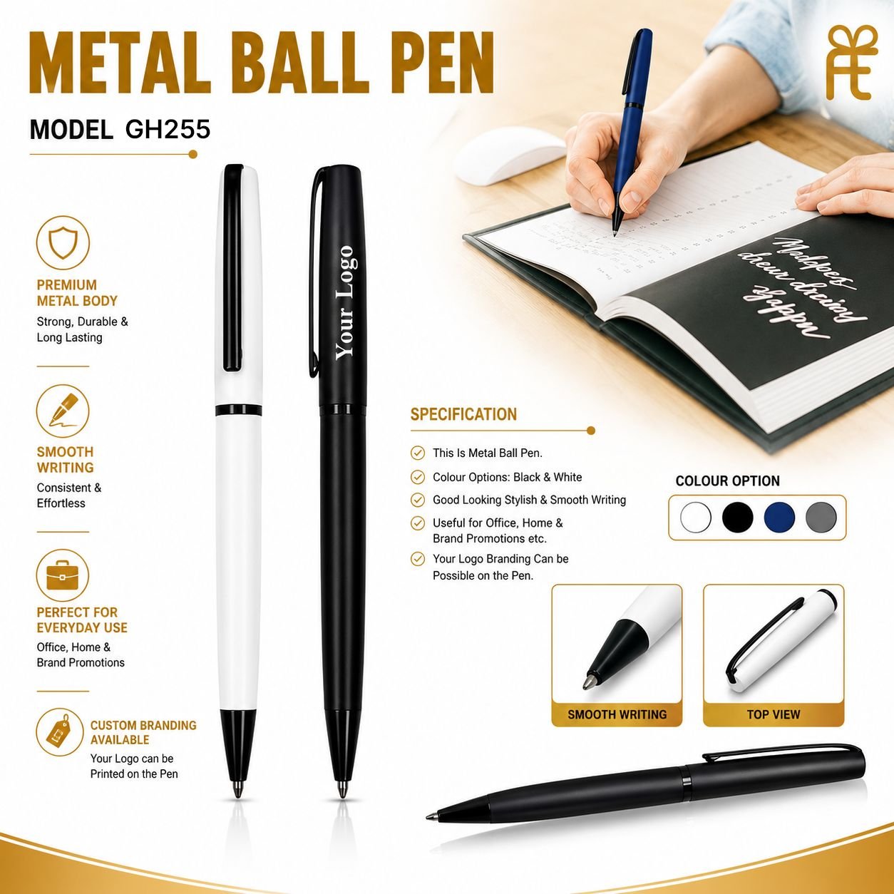 METAL BALL PEN