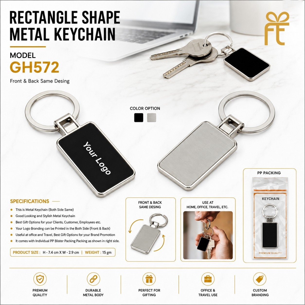 METAL KEYCHAIN