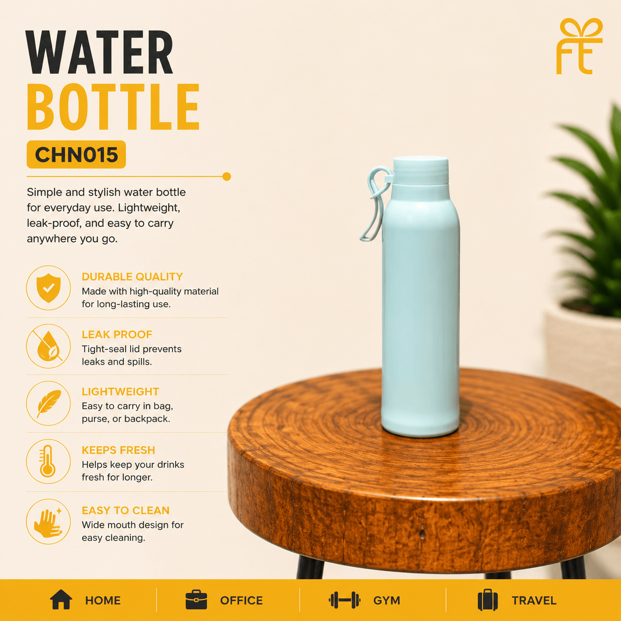 WATER BOTTLES