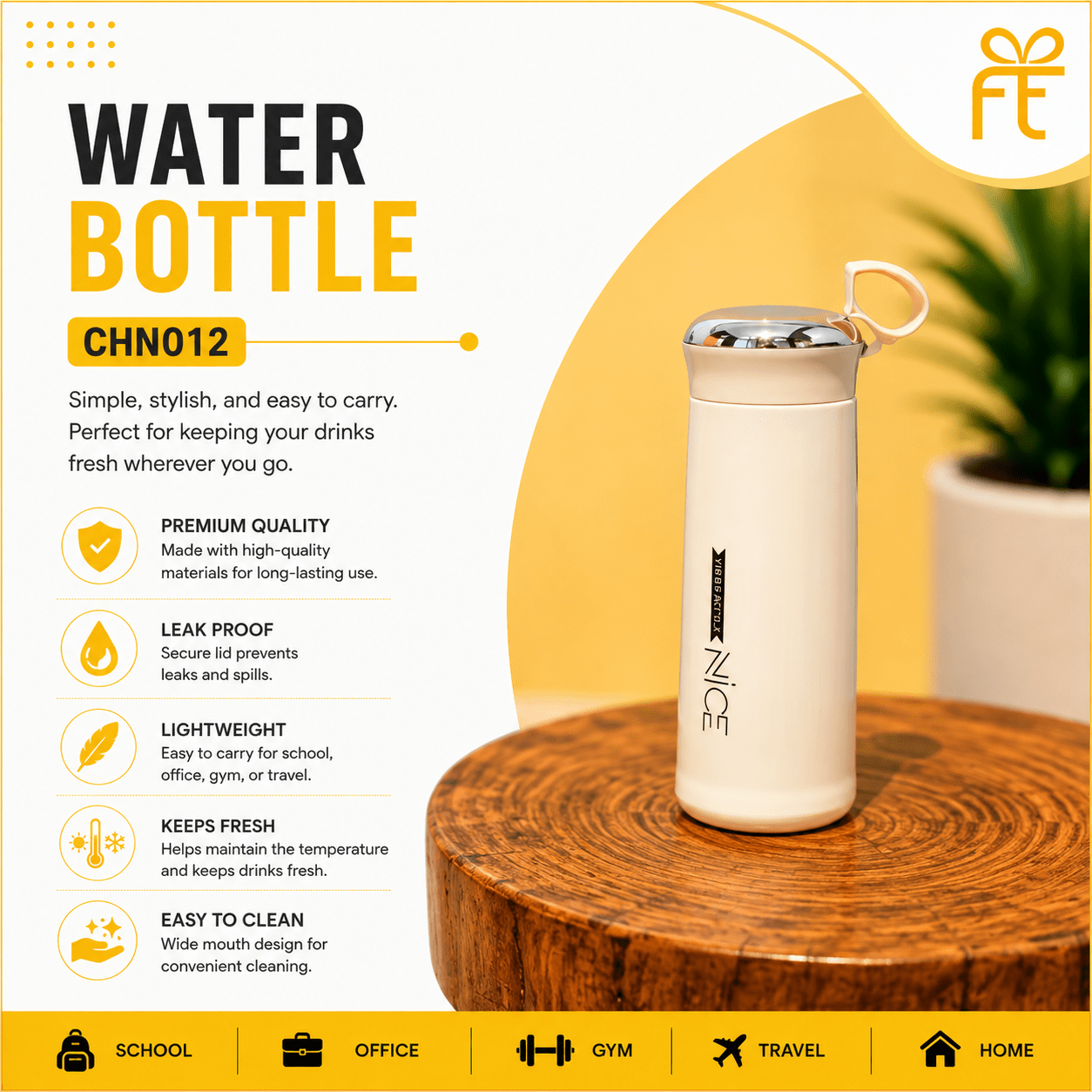 WATER BOTTLE