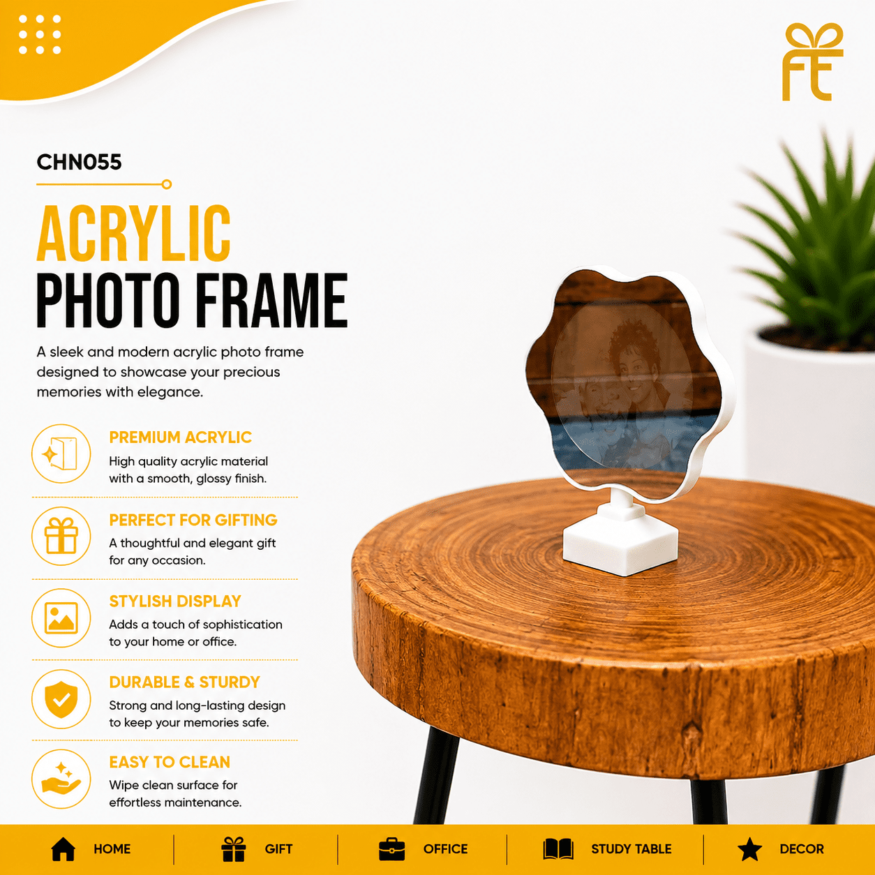 ACRYLIC PHOTO FRAME 