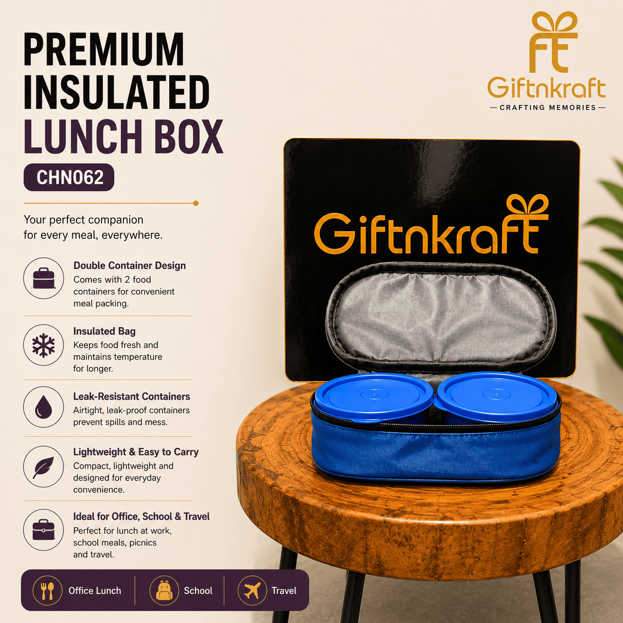 INSULATED LUNCH BOX