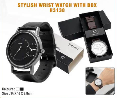 STYLISH WRIST WATCH WITH BOX
