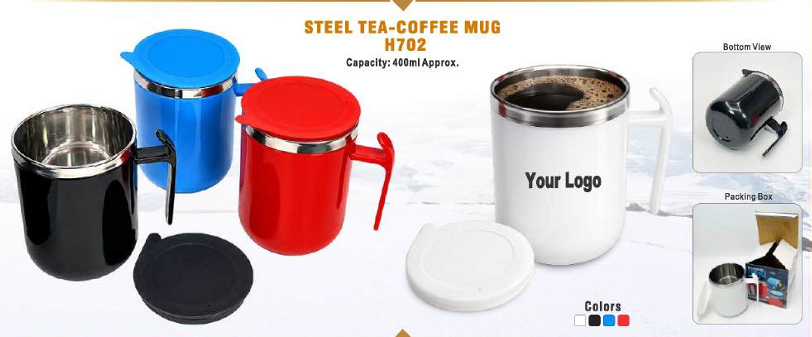STEEL TEA - COFFEE MUG 