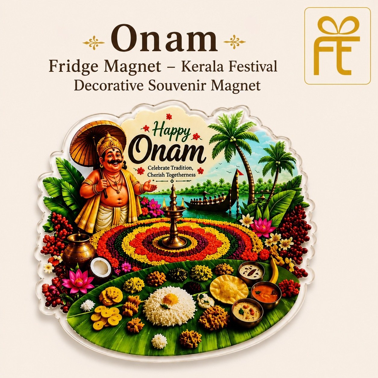 ONAM FRIDGE MAGNETS