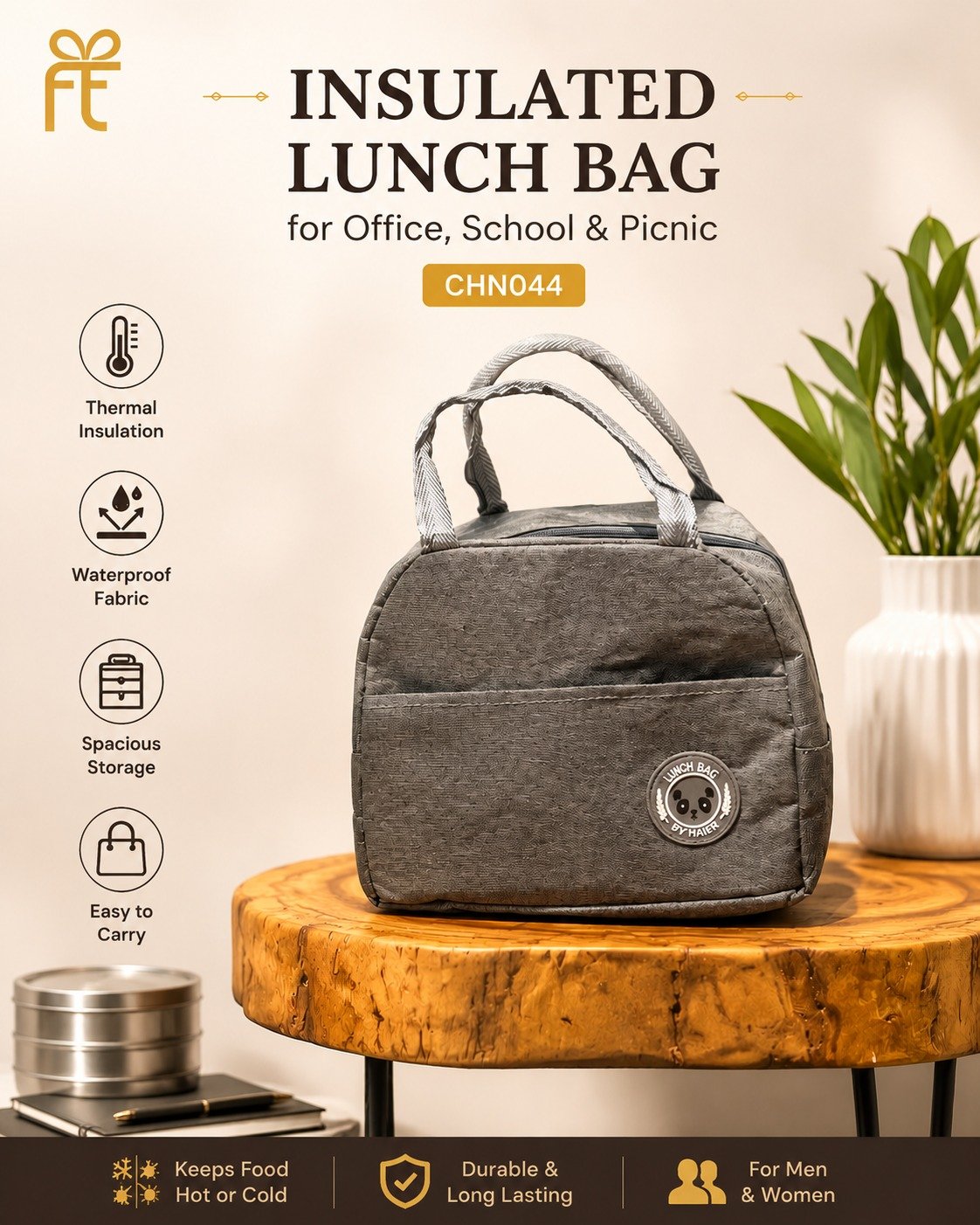 INSULATED LUNCH BAG 