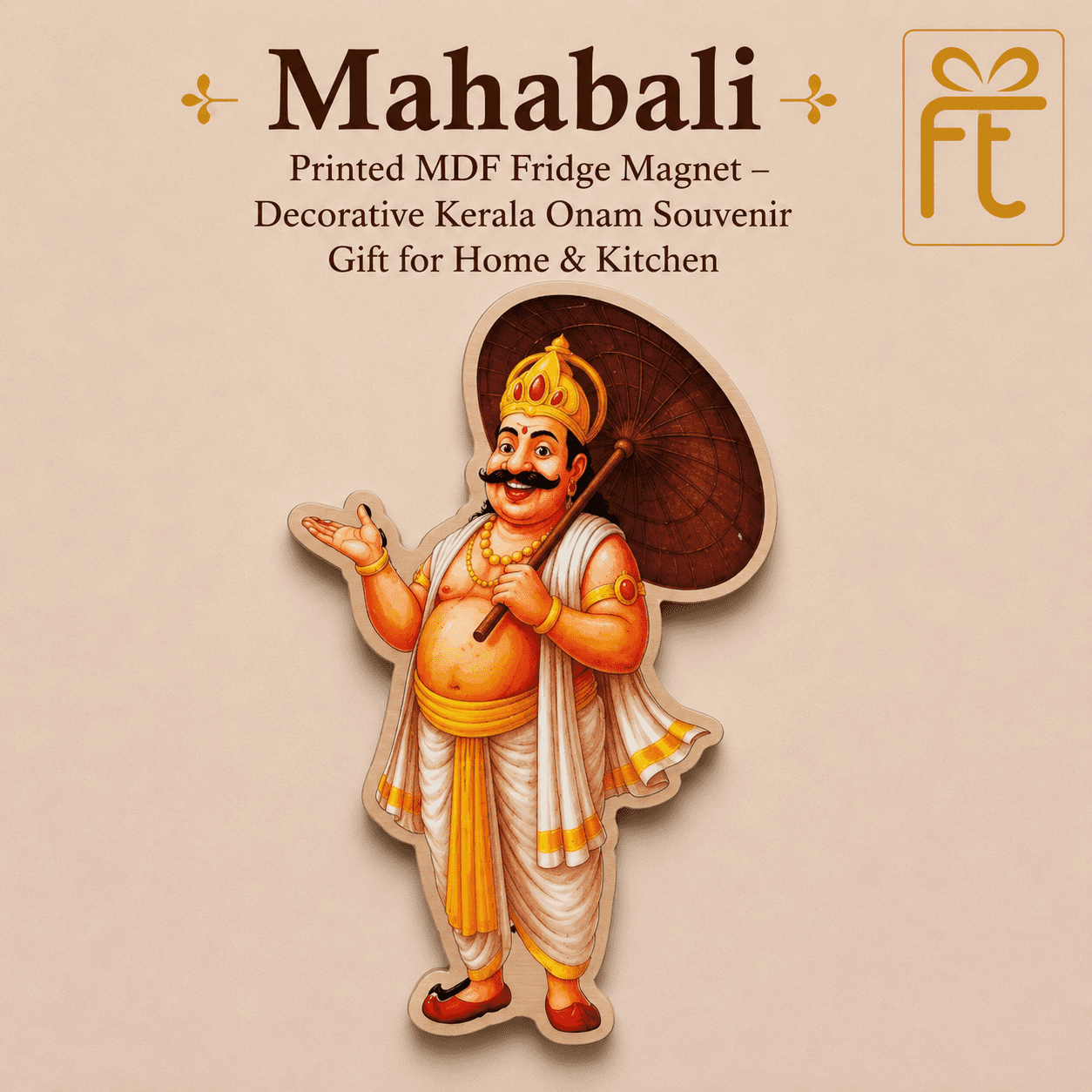 MAHABALI FRIDGE MAGNET